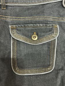 Y2k Black Straight Fit Low Rise Jeans
