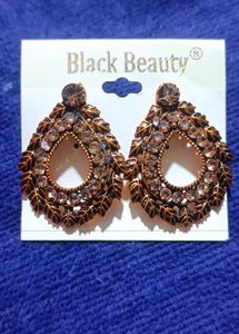 Exquisite Leaf Design Earrings