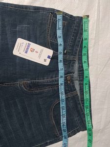 Dark Blue Denim Jeans