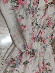 Floral Ruffle Dress