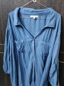 Blue Denim Cotton Shirt🌼