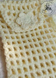 Crochet Mobile Net Pouch