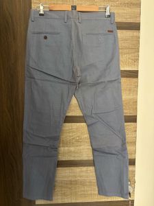 Men's Blue Chinos - Smart Casual