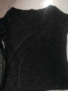 Chic Black Top Set