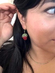 Cottagecore Strawberry Earrings