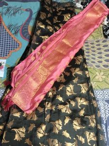 Girls Banarasi Silk Lahenga Choti With Dupatta