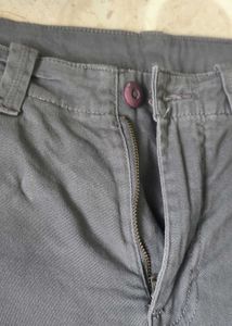 Men's Grey Cargo Pants