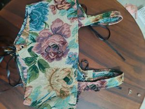 Floral Corset Style top