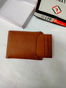 Leather Brown Men Wallet Purse