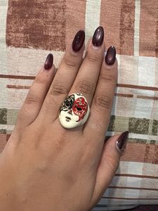 Masquerade Mask Statement Ring