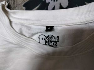 White Graphic Print T-Shirt