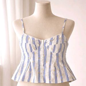 Cute Striped Cami Top