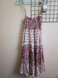 Boho Paisley Print Sundress