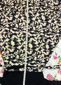 Stylish Black &amp; Patterned Dress