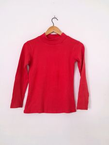 Red Casual Top (Women's)
