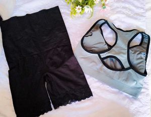 Shapewear and sports bra set👍👍👍