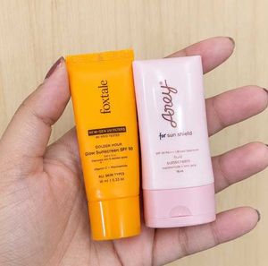 Foxtale & Arey Sunscreens Combo ✨ with freebies ❤️