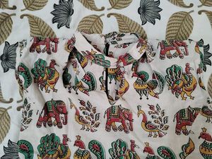 Women's Printed Sleeveless Kurta