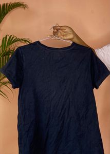 Black Graphic Print T-Shirt