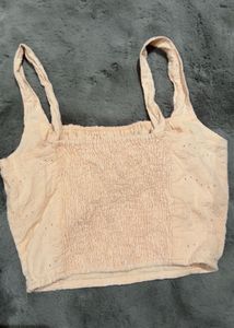 Cute Eyelet Crop Top