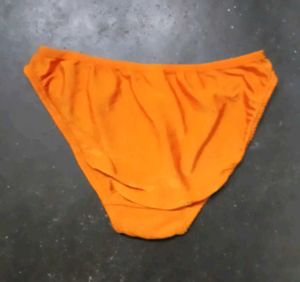 Orange Padded Bra
