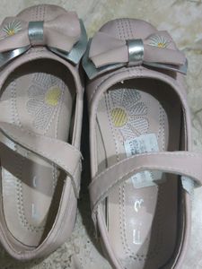 Girls Footwear Kids 4-6 Years Size 30 Pink Party Wear