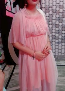 Off-the-Shoulder Tulle Dress