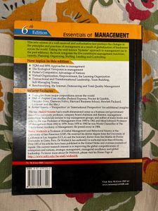Essentials of Management 6th Edition