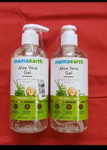Pack Of 2 Mamaearth Aloe Vera Gel