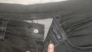 Women Skinny Black Jean's