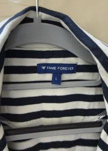Korean Classic Striped Blazer