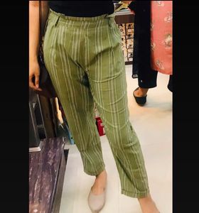highwaist cotton trouser new