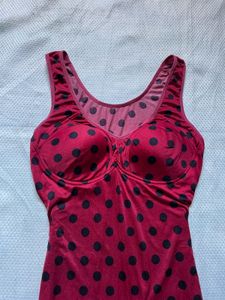 Polka dot cami top