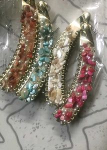 Colorful Beaded 5 Hair Clips