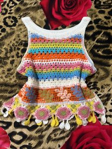 Boho Crochet Tank Top