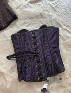 Gothic Brocade Corset Top