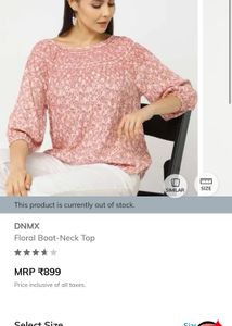 Chic Pink Floral Print Tunic Top