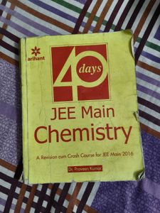 Arihant 40 Days JEE Main Chemistry