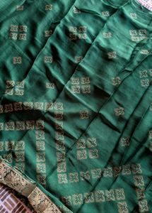 Elegant Green Saree