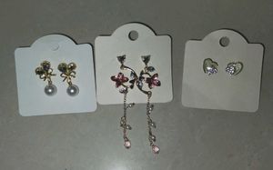 Earrings set(3 )
