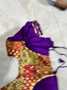 Beautiful Purple Lehenga Choli Set