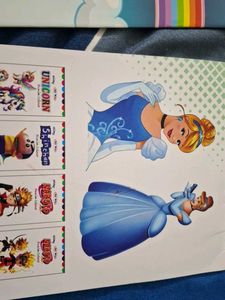 Dragon &amp; Cinderella Coloring Books set of 2 for 99