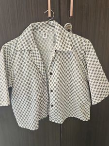 Zara Checkered Collared Shirt