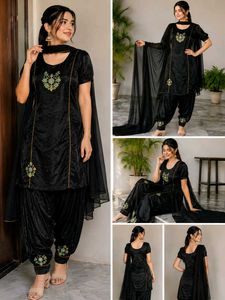 Pathani suits silky smooth beautiful look Black De