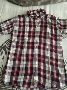 Classic Plaid Button-Down Shirt
