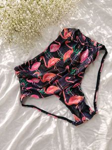 🇨🇵1.24.Flamingo Print Bikini Bottom