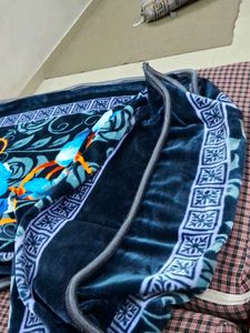 Cozy Blue Patterned Blanket 🆕💙🤍🩵
