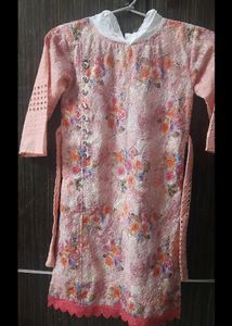 Girls Ethnic Dress Party Dresses Jacket Frock Gown
