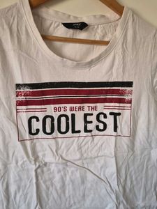 White "90's Were The Coolest" T-Shirt