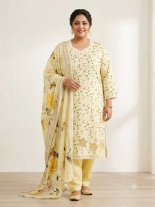 Elegant Yellow Floral Suite